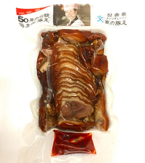 韓食　–　冷蔵】ジャンチュンドンスライス豚足　800ｇ　KANSHOKU