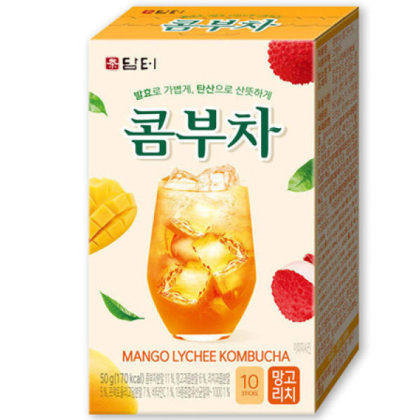 【ダムト】コンブ茶 マンゴーライチ味・50g (5g×10包)