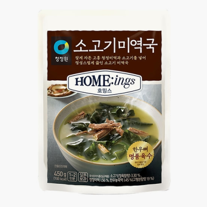 【清浄園】【チョンジョンウォン】O’food 牛肉わかめスープ