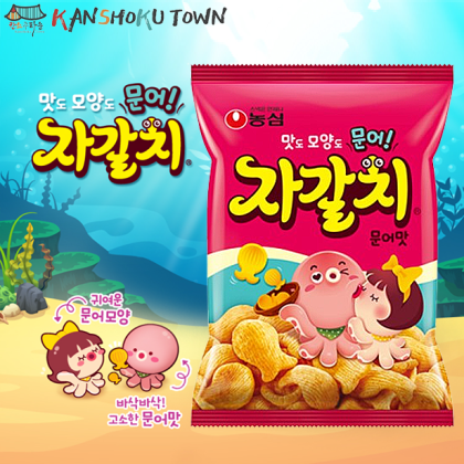 【農心】　ジャガルチ　タコ味　90g