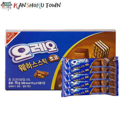 オレオウエハーススティック　チョコ 1箱　5個入 75g