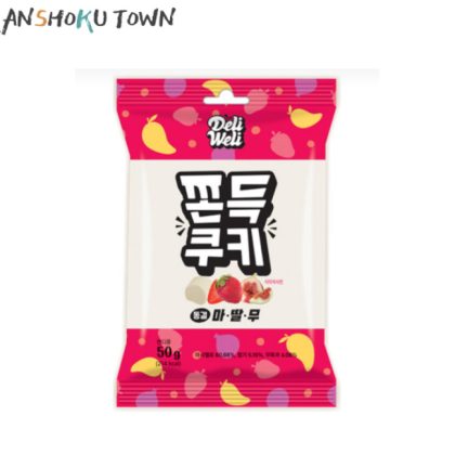 DeliWeli もちもちクッキー (いちご＆イチジク) 50g